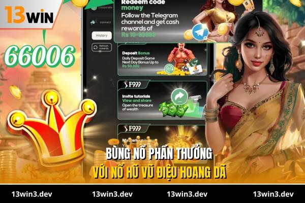 Bùng nổ phần thưởng với nổ hũ Vũ Điệu Hoang Dã