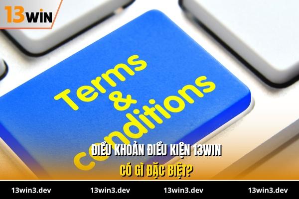 Điều khoản điều kiện 13WIN có gì đặc biệt?