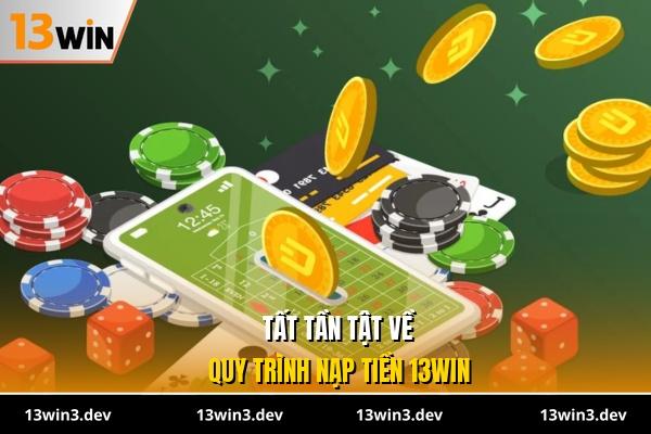 Tất tần tật về quy trình nạp tiền 13WIN