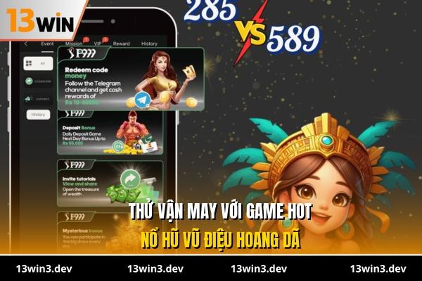 Thử vận may với game hot nổ hũ Vũ Điệu Hoang Dã